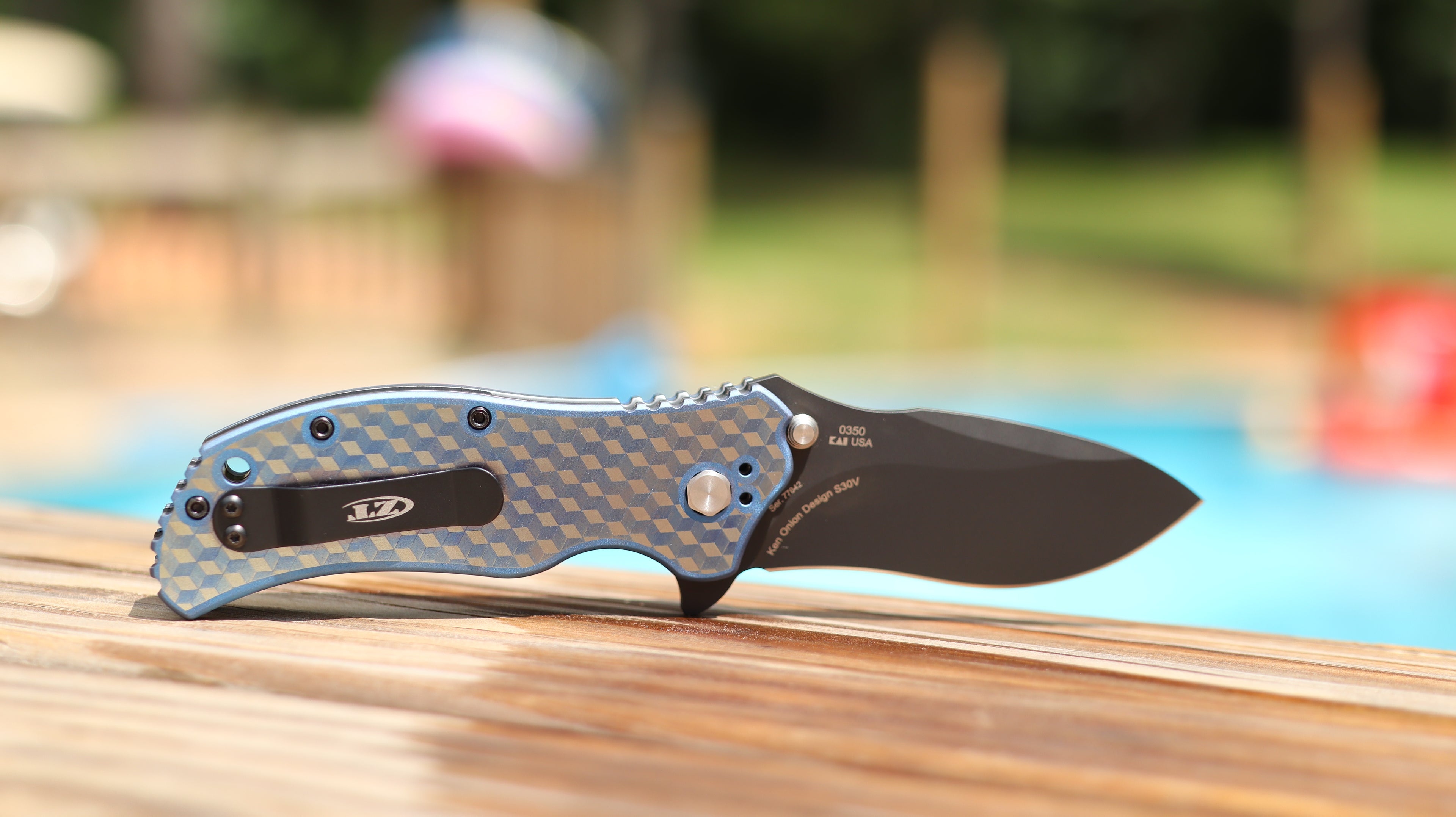 Zero Tolerance 0350 (Titanium Scales)
