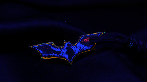 80s Camo Carbon Batarang with Lanyard Loop